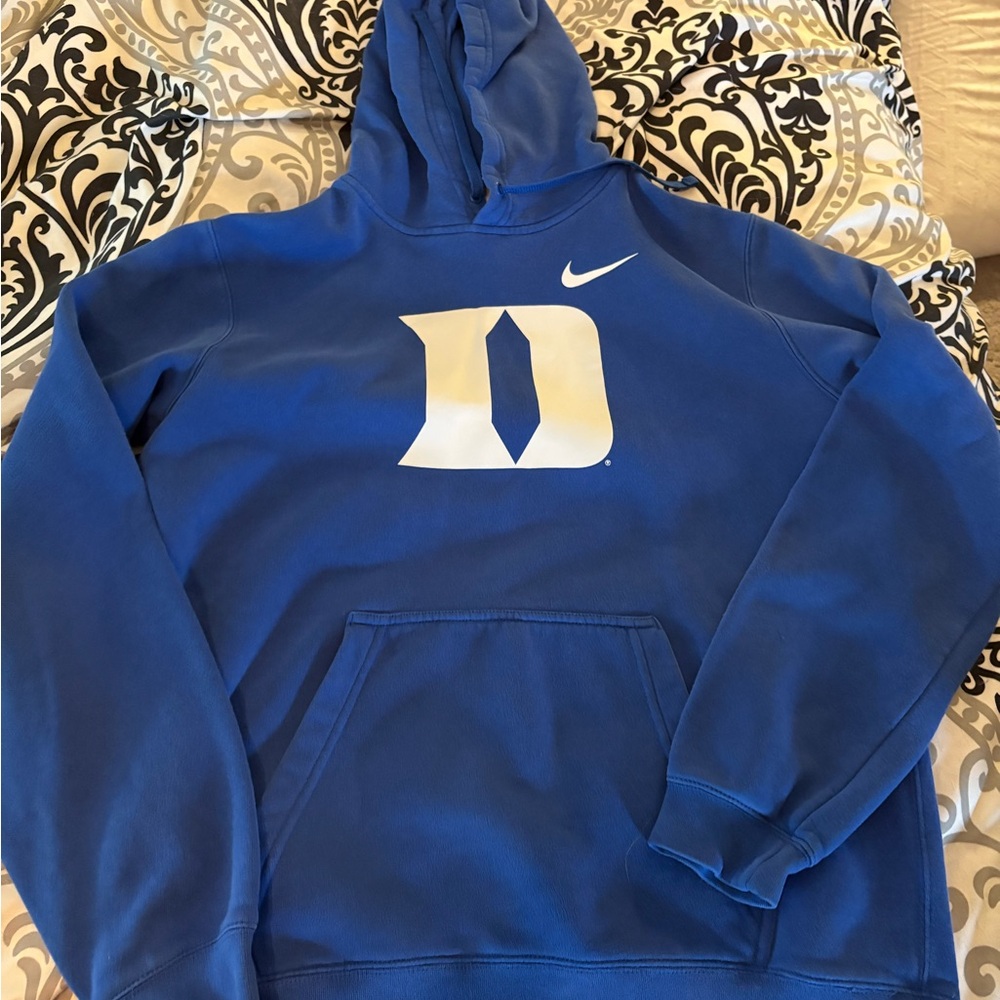 Nike Duke Hoodie Bundle - one white; one blue hoodie. Both size Men Medium